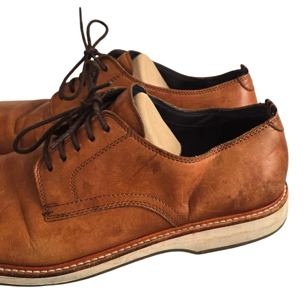 Cole Haan Grand OS‎ Men's Brown Leather Oxford Shoes Business CasualSize 11M